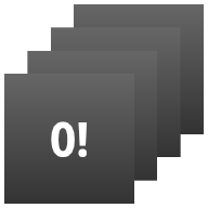 A StackWidget displaying stacked views